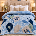 Olive Three-Ply Double Blanket