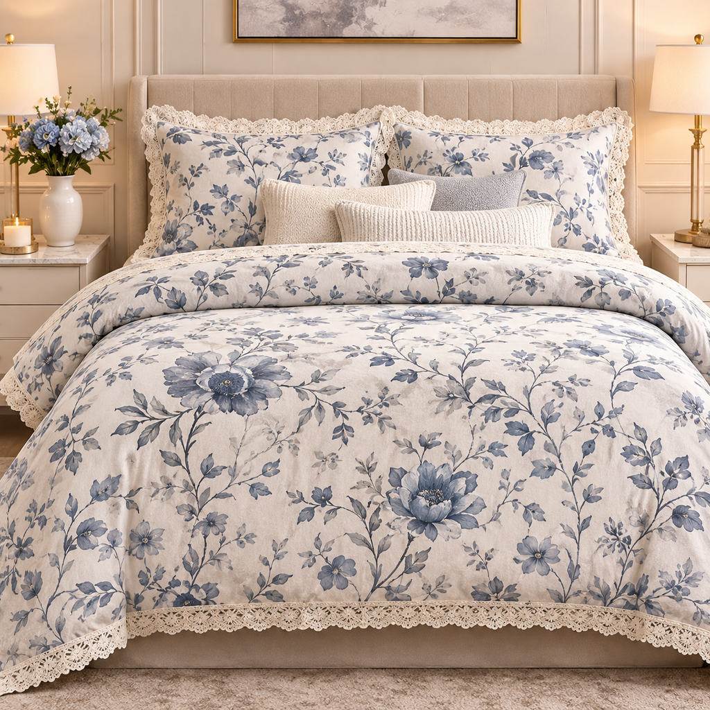 Elia Four-Piece Duvet Cover Set
